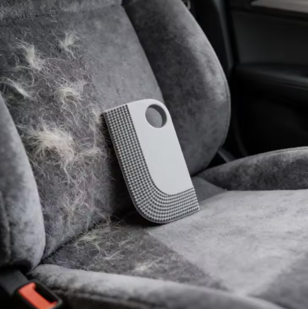 Raspador de goma para asientos y tapicería del coche